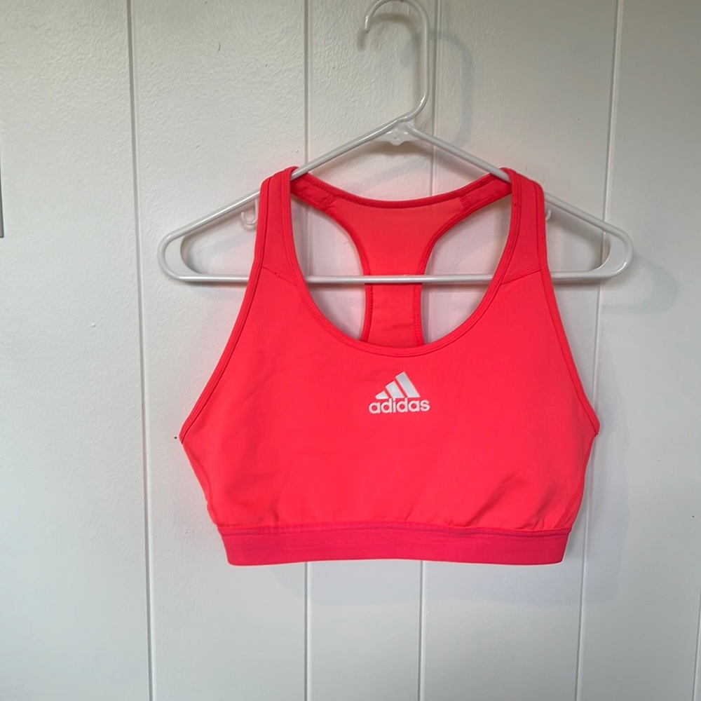 Adidas Hot Pink sports bra